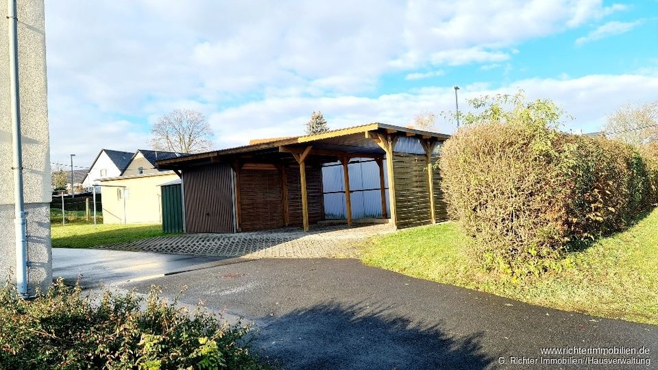 4-Zimmer Erdgeschoss Wohnung zu verkaufen inkl. Carport nicht vermietet in Halsbrücke