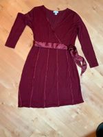 Damenkleid Jürgen Michaelsen, 100% Viskose, Bordeaux rot, Gr. 40 Baden-Württemberg - Ulm Vorschau