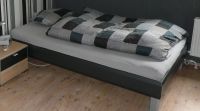 Futon Bettgestell 120x200 Anthrazit grau Niedersachsen - Calberlah Vorschau