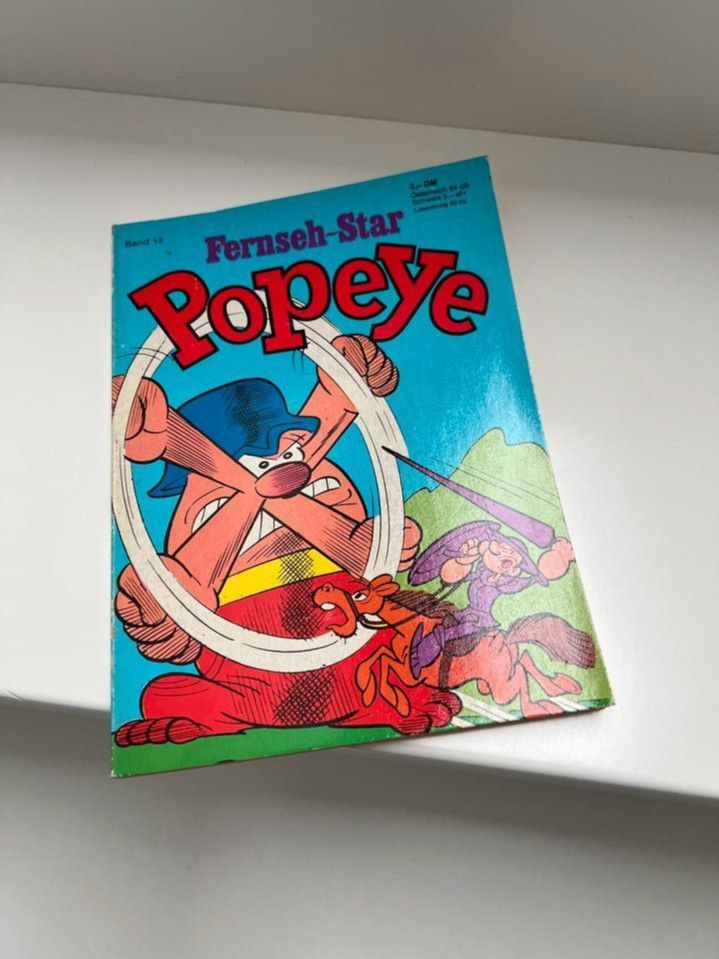 Taschenbuch Popeye Fernseh-Star Band 12 1982 EHAPA Comic in Leonberg