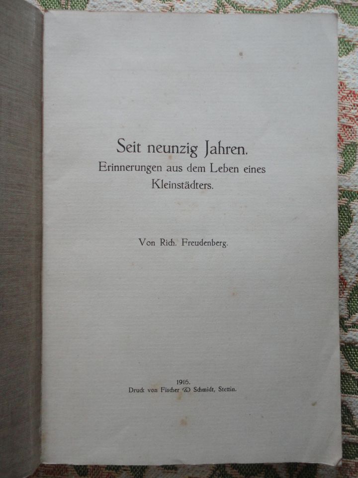 Buch: Rich. Freudenberg. Seit neunzig Jahren. 1916. Süchteln. in Viersen