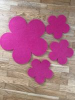 Sets aus Filz im Blumenmotiv, Farbe pink Niedersachsen - Hameln Vorschau