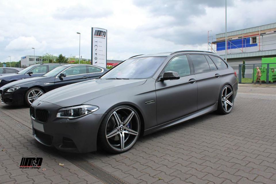 BMW 5er F10 / F11 / M5 -artFORM AF-301 9x21" & 10,5x21" (schwarz) in Dinslaken