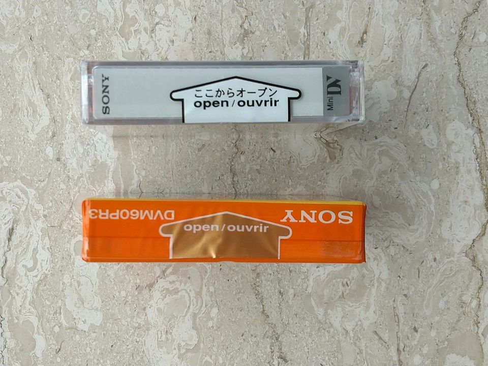 2x Mini DV Kassetten 60min von Sony in Leonberg