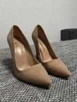 Strukturierter High Heel Pumps - beige/braun Hessen - Marburg Vorschau