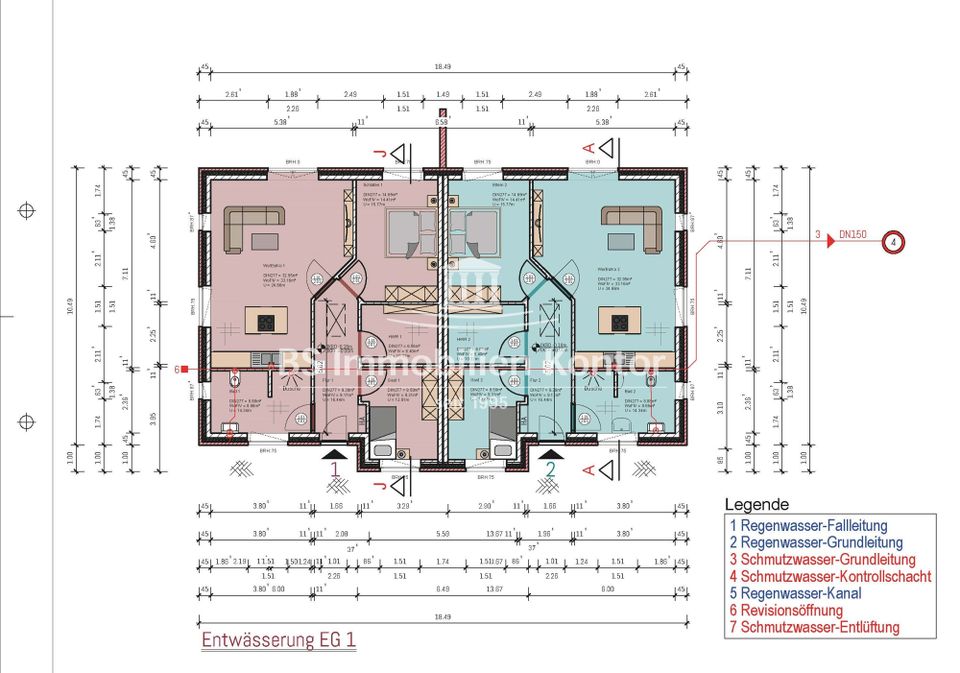 Schlüsselfertige, energieeffiziente Doppelhaushälfte mit Garten, Terrasse und Stellplatz! in Westoverledingen