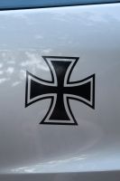 Eisernes Kreuz Auto Aufkleber 2x Nordrhein-Westfalen - Bergisch Gladbach Vorschau