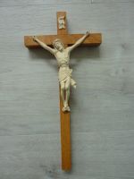 Holzkreuz Kreuz Jesus Kreuzigung Inri Kruzifix Hängen Baden-Württemberg - Zimmern ob Rottweil Vorschau
