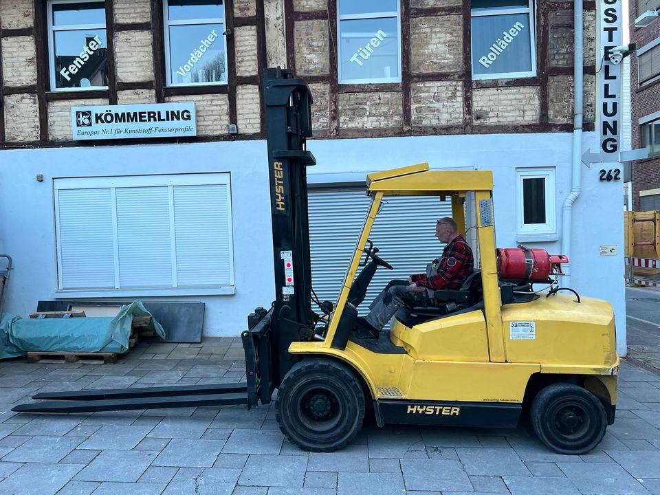 Hyster H 5.00 XM 5t Gas Stapler Gabelstapler Zinkenversteller in Wuppertal