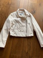 Bershka Lederjacke Creme weiß Gr.L Saarland - St. Ingbert Vorschau