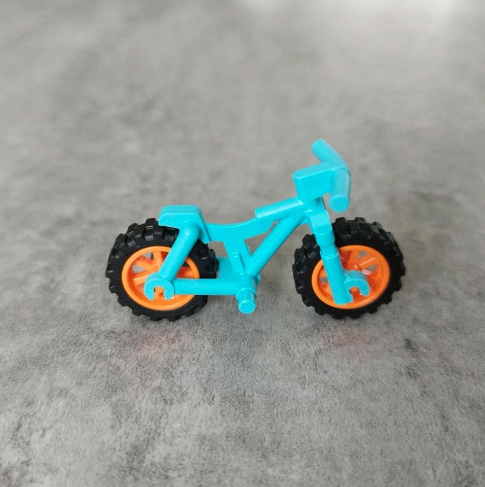 ℹ️ Lego Fahrrad Mountainbike MTB Blau für City Figuren Bike BMX in Duisburg