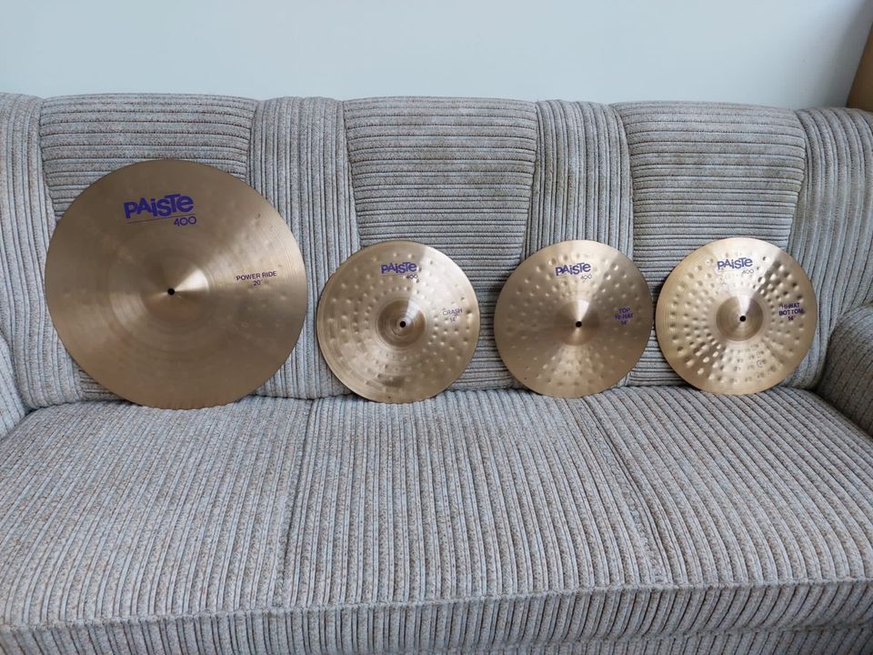 Beckensatz Paiste 400 in Lorsch