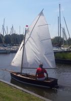 Dingi kl. Jolle Laser Holzboot Eigenbau ✨1A Zustand✨ Niedersachsen - Hüde Vorschau