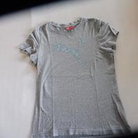 Puma T-Shirt grau Casual-Look Bayern - Gilching Vorschau