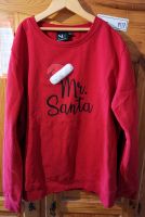 Jungen Pullover/Sweatshirt, 176/L, rot, mit Schriftzug Mr. Santa Baden-Württemberg - Mosbach Vorschau