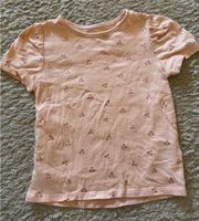 T-Shirt H&M 98/104 rosa Kirschen Glitzer Niedersachsen - Bramsche Vorschau