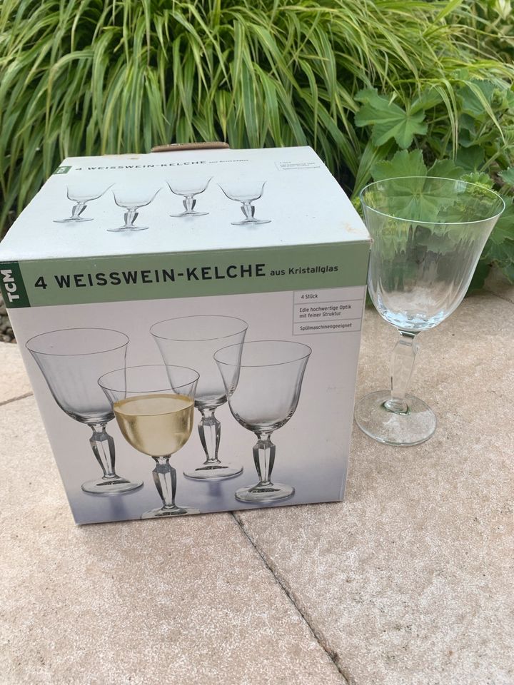 TCM Weißwein Gläser Kelche in Schwarzenbek