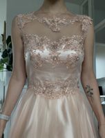 Kleid rosa lachsfarbend Spitze Hochzeit Abiball Geburtstag Nordrhein-Westfalen - Herne Vorschau