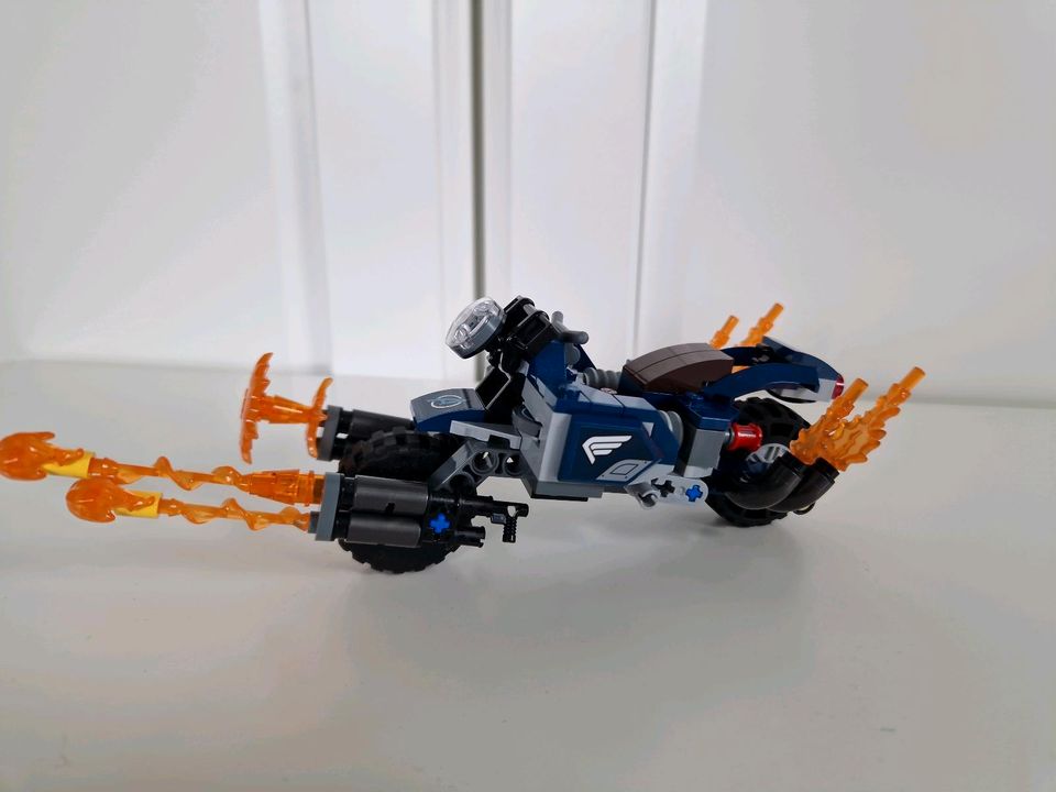 Lego 76123 Marvel Avengers Captain America Outrider❤️vollständig in Osterby bei Medelby