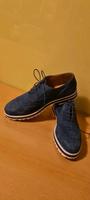 Bata Schuhe *Budapester * Gr.  38 * jeansblau  * Wildleder Hessen - Hanau Vorschau