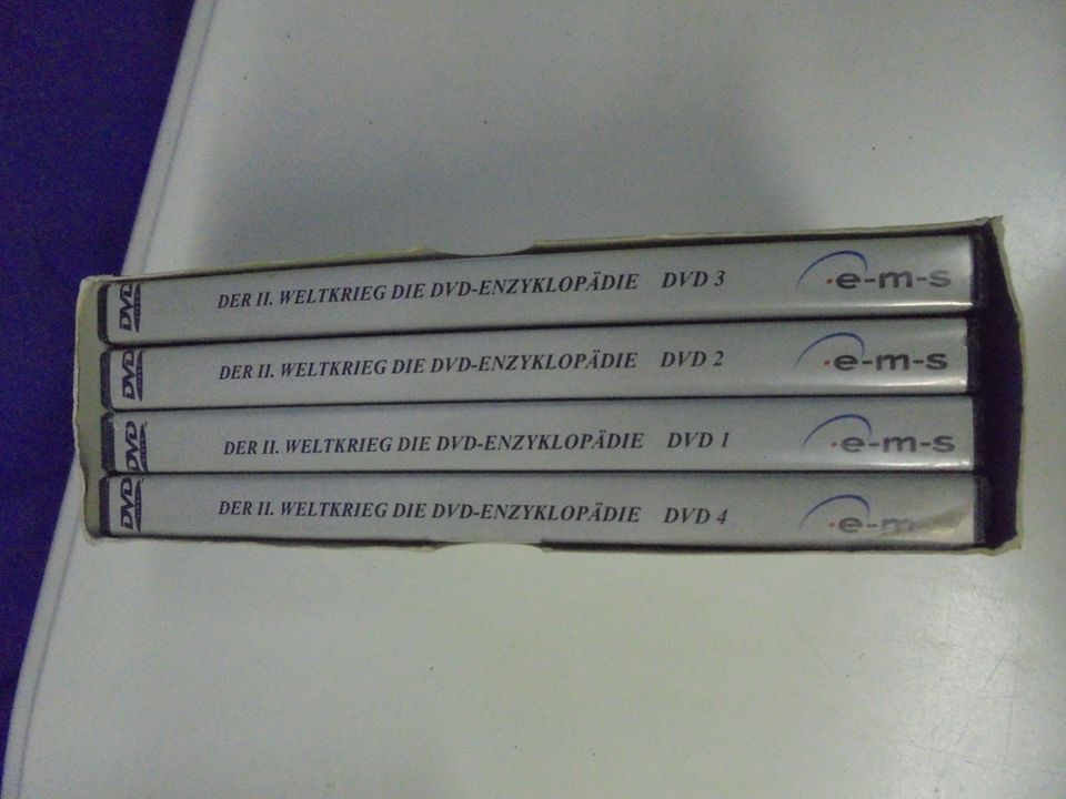 DVDs Box Zeitgeschichte der II Weltkrieg die DVD-Enzyklopädie in Pfungstadt