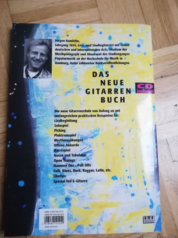 Noten- Jürgen Kumlehn Des neue Gitarrenbuch inkl. CD in Kassel