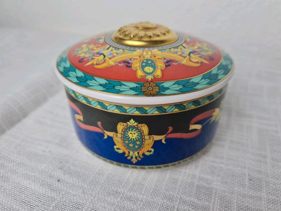 Rosenthal Versace Le Roi Solei Bonbonniere Dose Deckeldose in Moers