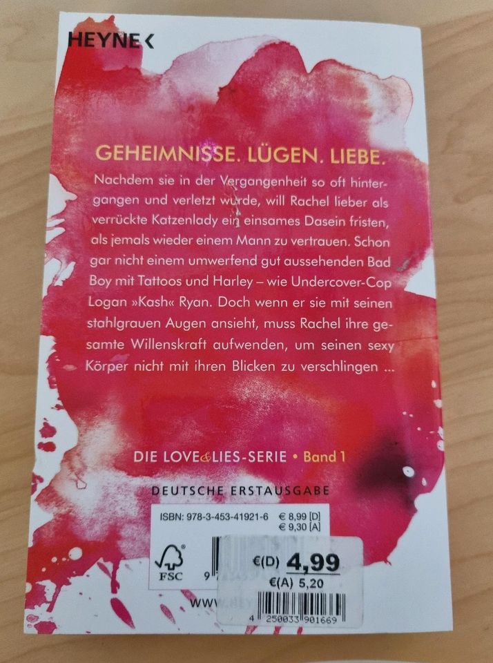 Love & Lies alles ist erlaubt, Molly McAdams, Roman in Gersthofen