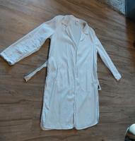 Penn&Ink Leinenmantel Jacke Sommerjacke M 38 weiß Sachsen-Anhalt - Bad Duerrenberg Vorschau