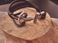 Armband Leder Anker Edelstahl Silber Lederband Seemann Meer NEU Sachsen-Anhalt - Spickendorf Vorschau