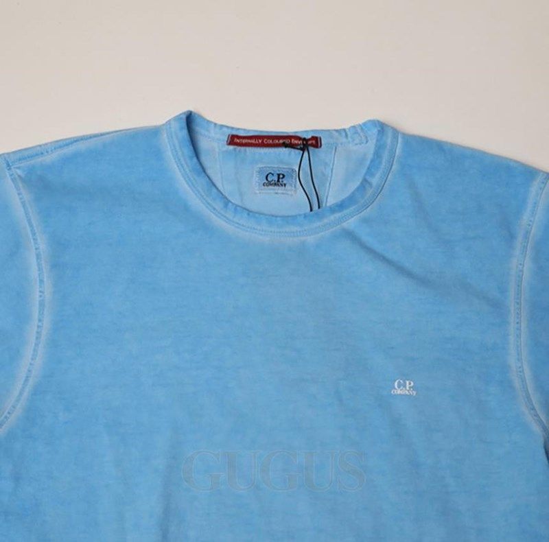 SUCHE C.P. Company T-Shirt vintage style S/S 2020 riviera blue in Utzerath