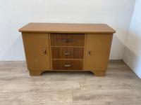 #A DDR Kommode Sideboard Frisierkommode Holz Bierlack alt antik Sachsen - Burgstädt Vorschau