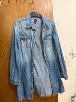 2. GAP Jeanshemd / Longjacke - Hellblau Kr. München - Planegg Vorschau