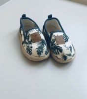 H&M Jute Espadrilles Sneaker Schuhe Blätter-Print beige/grün 24 Bayern - Kemmern Vorschau