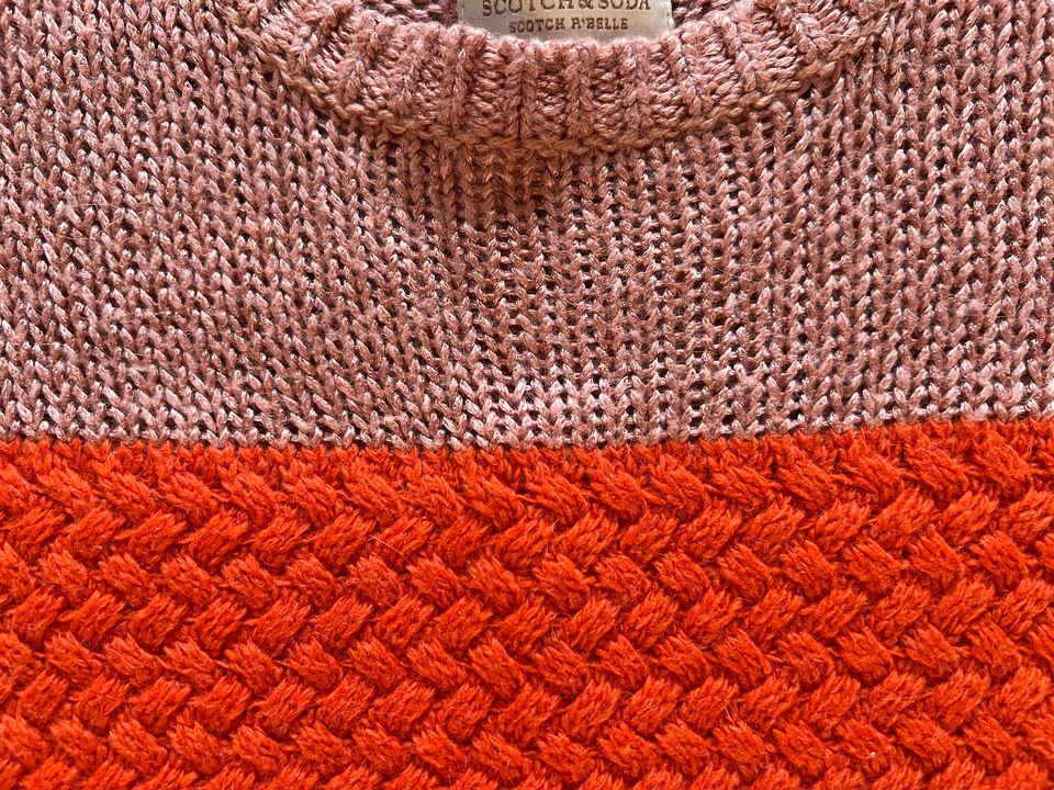 Scotch & Soda, Pullover, rosa/rotorange, 16 J, TOP ZUSTAND!!! in Stuttgart