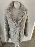 Vestino Teddy Mantel, Jacke, grau/weiß, Gr. S (36) Saarland - Saarlouis Vorschau