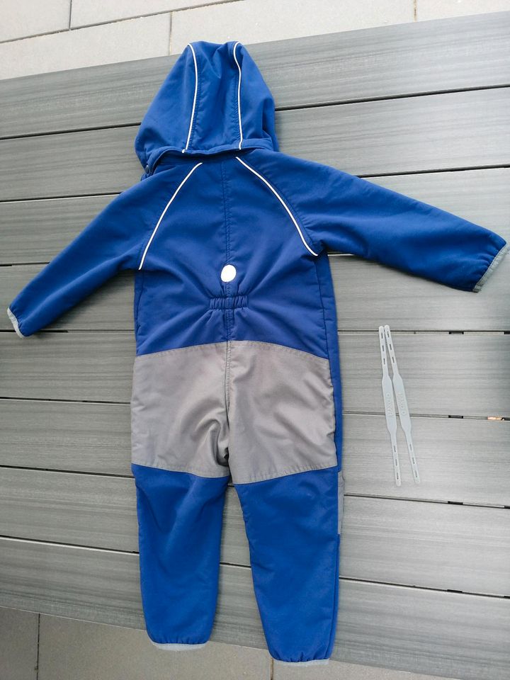 Jako-o Softshell Anzug mit Teddyflleece Gr 98. Sehr guter Zustand in Geldersheim