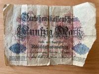 Darlehenskassenschein 50 Mark, 1914 Sammlerstück Baden-Württemberg - Lahr (Schwarzwald) Vorschau