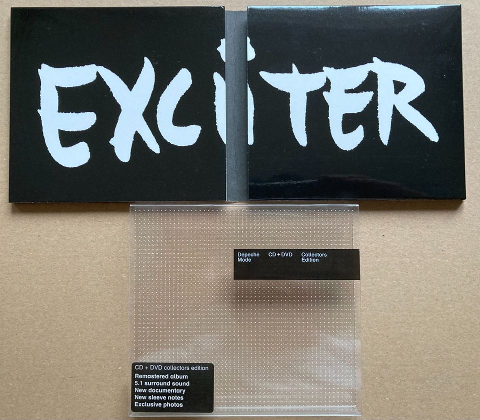 Depeche Mode Exciter DVD mit 5.1 Surround + Stereo CD in Ober-Ramstadt