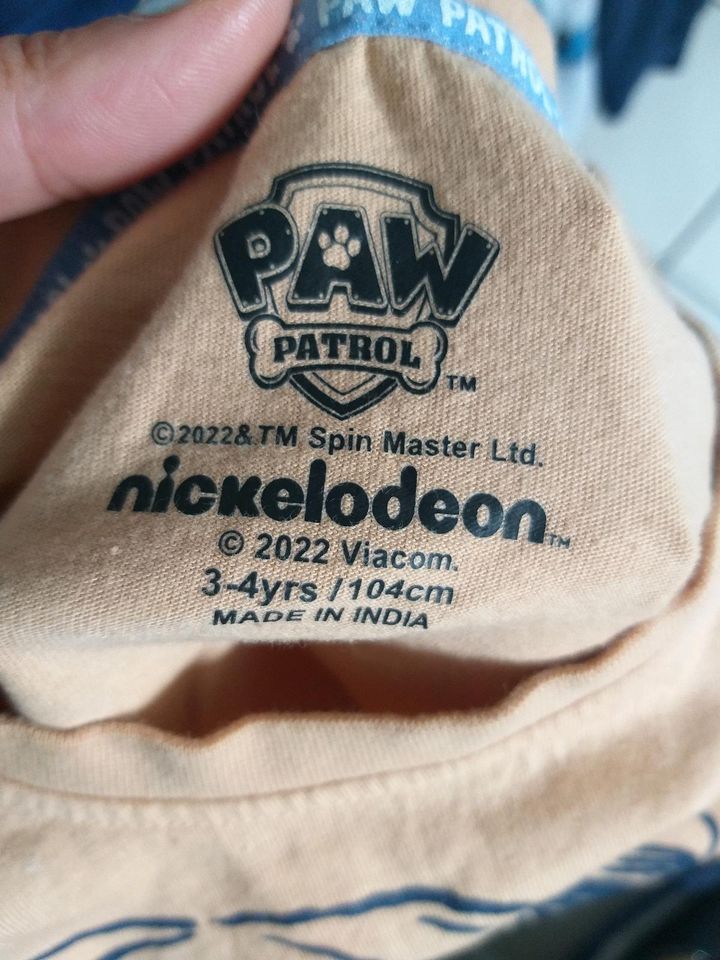 NEU Paw Patrol Shirts Langarmshirts Nickelodeon in Schwalbach