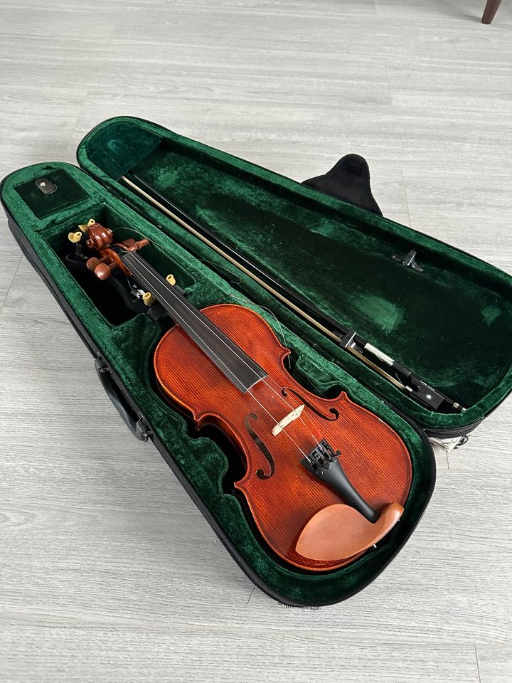 Gedo Geige, Violiene mit Kinstütze Bogen, Geige 3/4 Schülergeige in Bochum