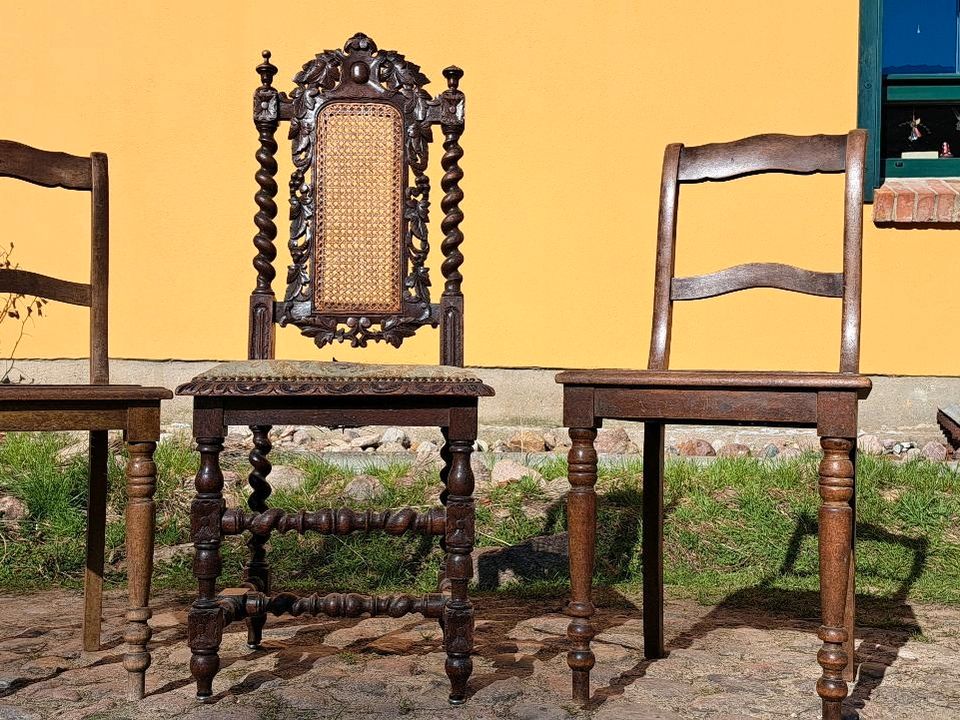 alte Biedermeier-Stühle abzugeben in Angermünde