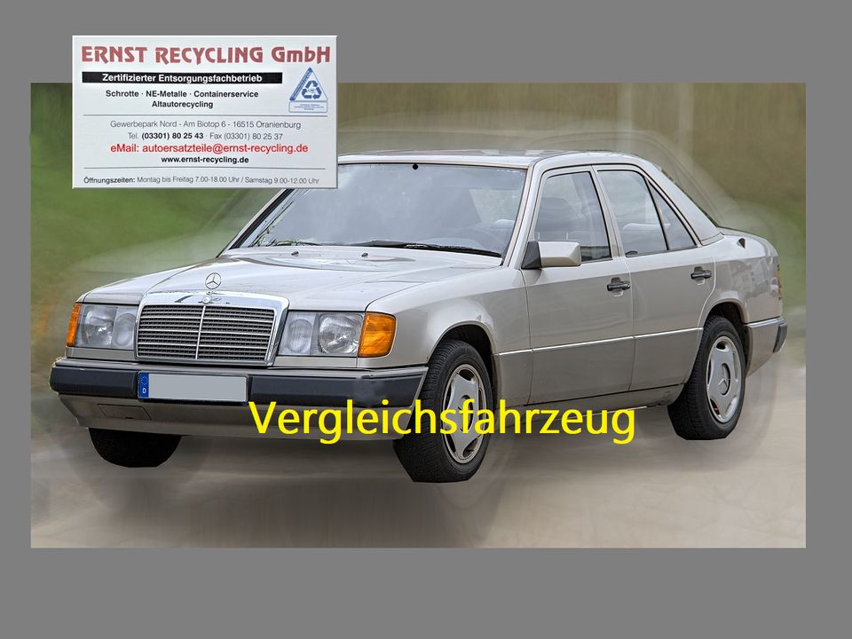 ☝️Mercedes Benz W124 220E, (89-93), Motorhaube silber met. in Oranienburg