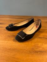 Högl Ballerinas schwarz Wildleder Nubuk Gr. 41 NP 139€ Essen - Heisingen Vorschau