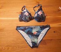 Olympia Bikini, Blumen, blau, Gr 42 / 85/C Bayern - Hutthurm Vorschau