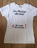 T-Shirt "Zum Abschied alles Gute" Farewell Geschenk Good-bye Nordrhein-Westfalen - Stemwede Vorschau
