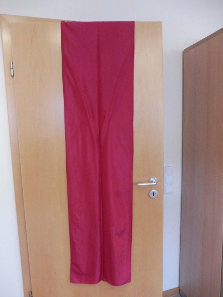 Christian Berg Cocktail Abendkleid Gr. 40 rosa/rot m.Umhang/Schal in Neunkirchen