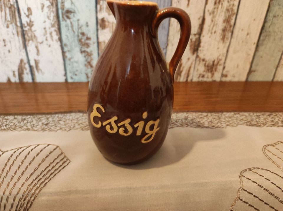 Keramik-set Essig Öl  Senf in Freyburg (Unstrut)
