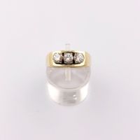 Memoiren Damen Ring aus 14 kt Gold mit 0.60 ct Diamanten - Gr 52 Baden-Württemberg - Leimen Vorschau