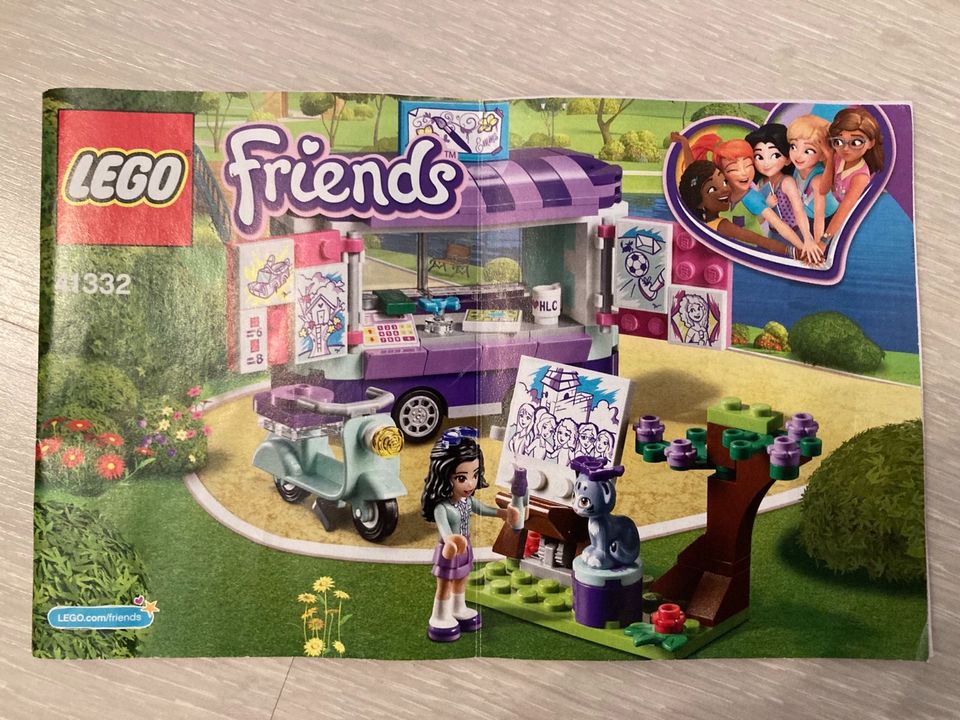 LEGO Friends 41332 Emmas rollender Kunstkiosk in Südlohn